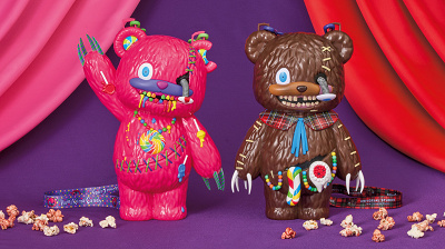 ハミクマキャンディとハミクマのポップコーンバケ