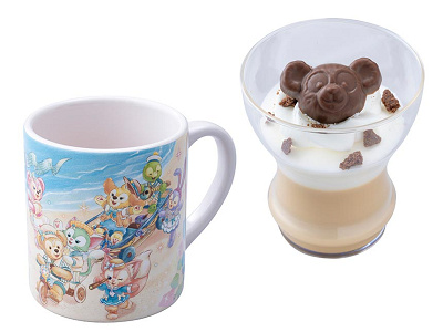 紅茶パンナコッタ＆ミルクムース、スーベニアカップ付き