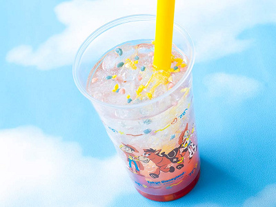 スパークリングドリンク（フルーツ＆ナタデココ）