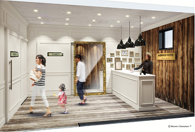 キャラクターと記念撮影ができる写真スタジオ