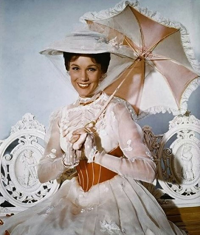 若き日のジュリー・アンドリュース