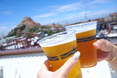 アルコールはディズニーシーでのお楽しみの一つ！