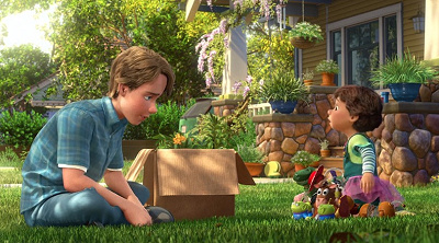 トイ・ストーリーの雲】アンディの部屋の壁を解説！登場シーン＆雲柄