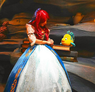 ドレスのアリエル