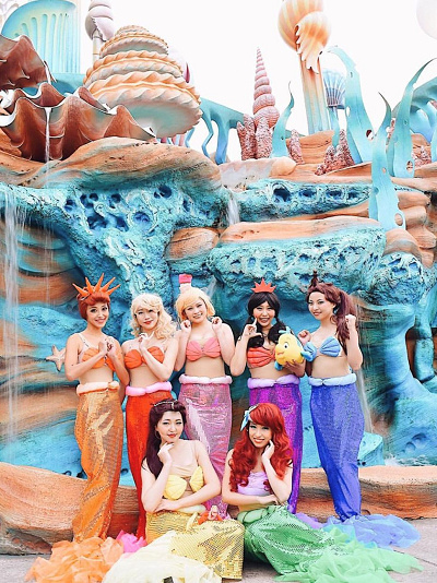 アリエル姉妹仮装