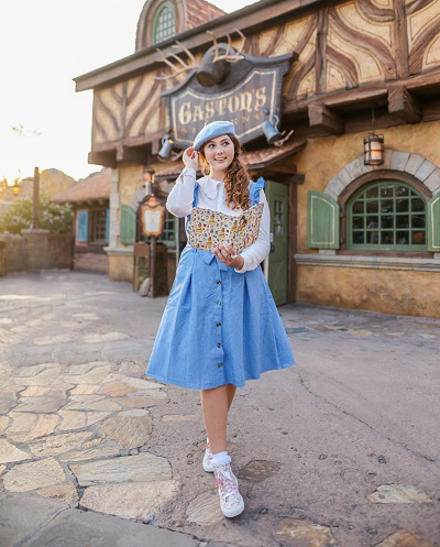 ベルコーデ(ディズニーキャラクターコーデ)