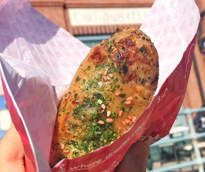 ブラックペッパーてりやきチキンロール ¥500