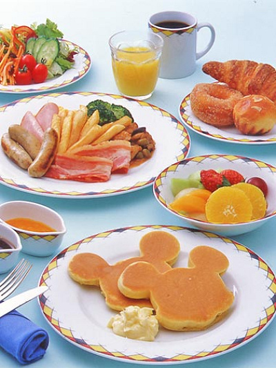 シェフ・ミッキーで食べられる朝食