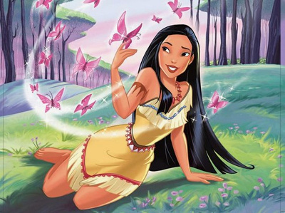 褐色の肌がポイント!