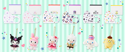 コーデがかわいくなるキャラクターマスク