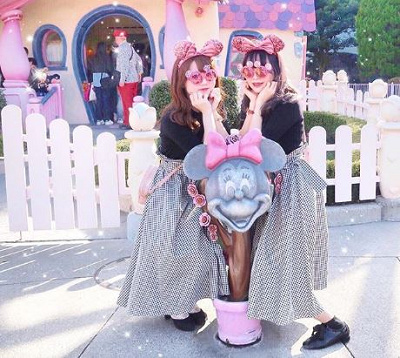 チェックスカート