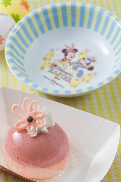 チェリー&バニラムースケーキ