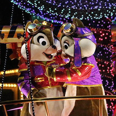 衣装が変わったチップ&デール