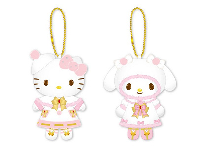 クリスマスグッズ マスコット ハローキティ、マイメロディ