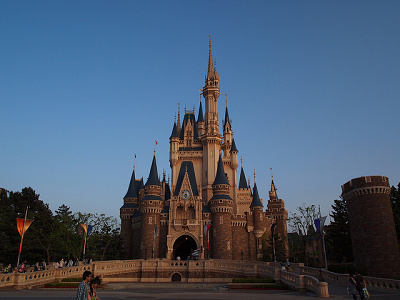 シンデレラ城はディズニーの目印！