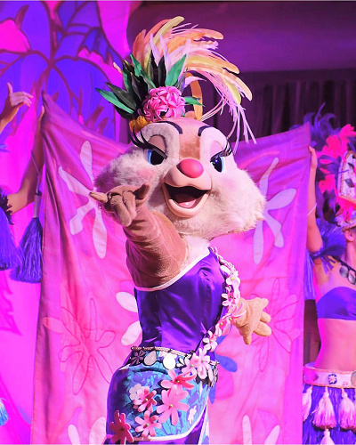 ディズニー】チップとデールの憧れの歌姫クラリス！ショーパレード