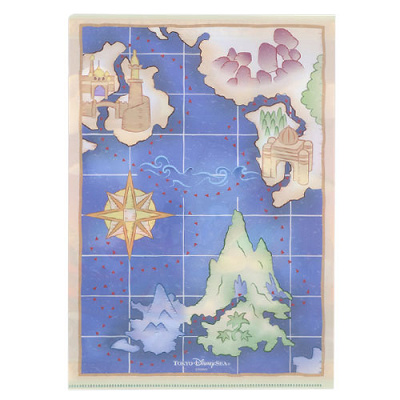 クリアホルダー裏 ディズニーシー21周年グッズ