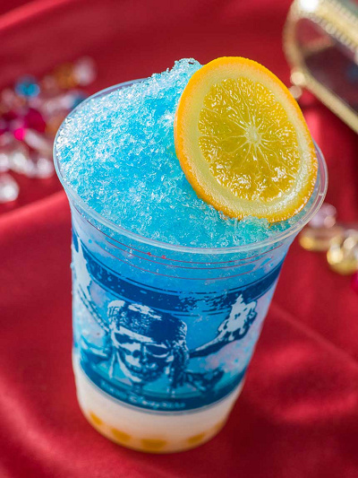 カクテル・シェイブアイス(ブルーキュラソー)