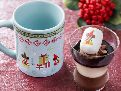 コーヒー&チョコムース(ディズニークリスマス2023)