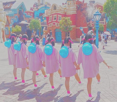 6人でまったく一緒のコーデはインパクト大！ブーのコーデ