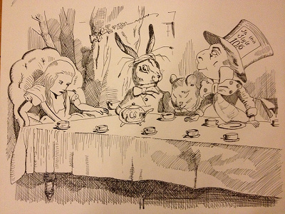 狂気のお茶会!?