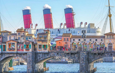 混み合うエリア