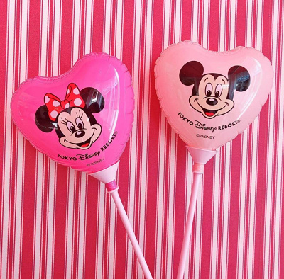 かわいい手持ちバルーン