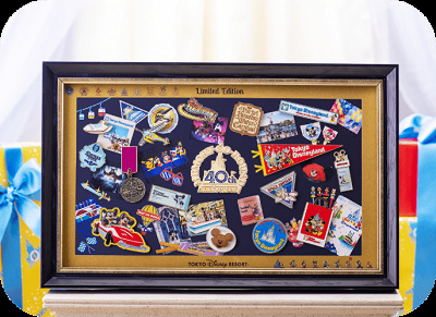 ディズニー40周年予約販売限定グッズ：ピンバッジセット