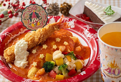 ディズニーランドのクリスマスフード2023