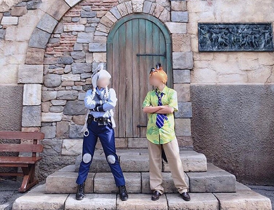 ディズニーカップル仮装⑤ニック&ジュディー