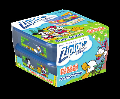 ディズニーデザインのジップロック