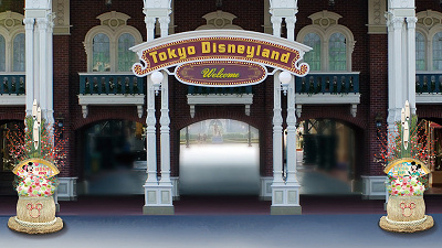 ディズニーランドのデコレーション