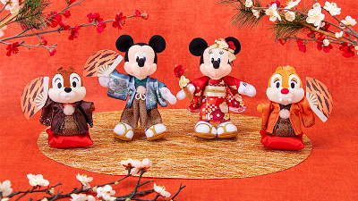 ディズニーランドのお正月グッズ(2022)