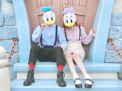 ドナルド&デイジーコーデ