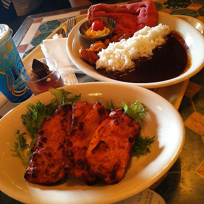 タンドリーチキンも外せません!