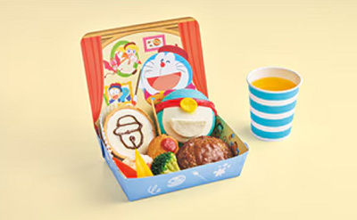 ドラえもんたちといっしょにお絵かき!キッズプレート