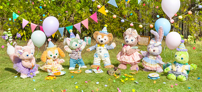 ステラルー ぬいぐるみバッジ  フロムオールオブアス ぬいばダフフレ 全員揃って登場！東京ディズニーシー“ダッフィー＆フレンズの