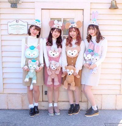 ダッフィー&フレンズコーデ②