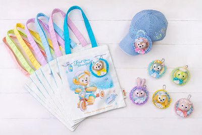 ダッフィー＆フレンズ「ファインド・ユア・ビューティフル ・ブルー！」グッズ