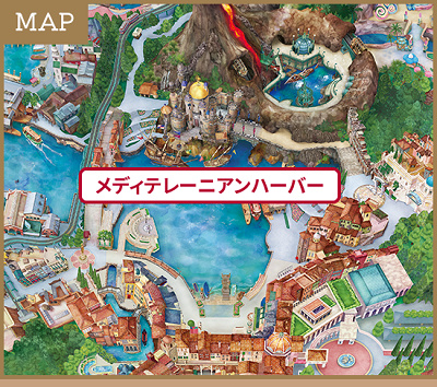 ダッフィー&フレンズの新エンターテイメントの開催場所