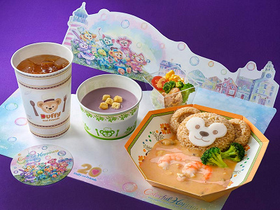 ダッフィーのスペシャルセット（シーフード）