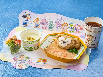 （タイムセール）カラフルハピネス　19点セット ダッフィー＆フレンズ 20周年：カラフルハピネス』4・8より開催 虹と