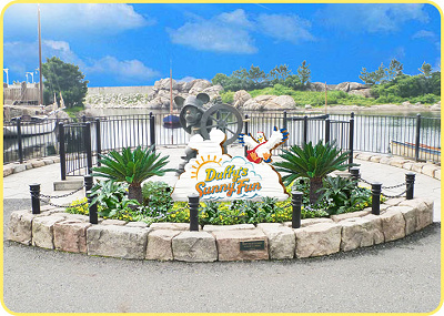 ダッフィーのサニーファンのデコレーション