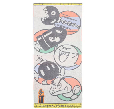 敵キャラフェイスタオル