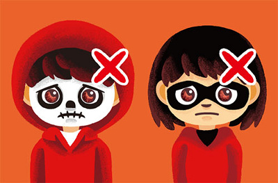 過度なメイクはNG