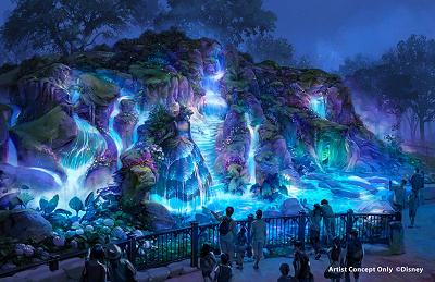 夜のファンタジースプリングス