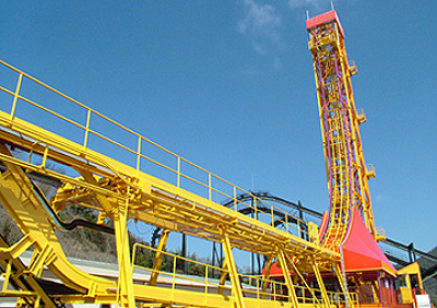 恐怖ＭＡＸのフリーフォール