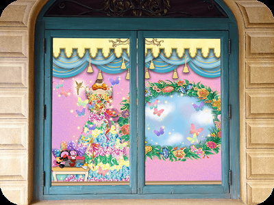 フィガロズ・クロージアーウィンドウのフォトスポット