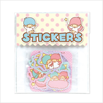 フレークシール（リトルツインスターズ）