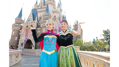 ディズニー・ハロウィーンでのフル仮想